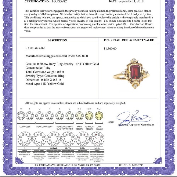 Vintage 14k Gold Ruby & White Sapphire Stars & Moons Goddess Ring - Picture 13 of 13